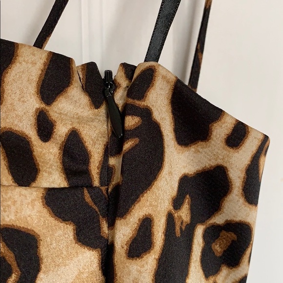 Superdown Bertie Mini Dress in Leopard - Picture 8 of 9